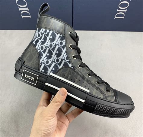 dior high top mens|dior b23 black and white.